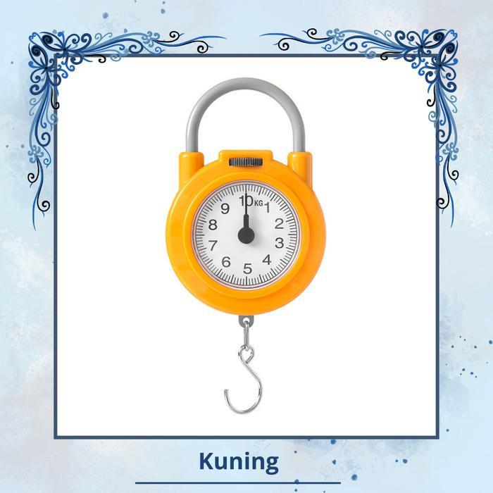 Diskon Murah Timbangan Mini Praktis / Timbangan Manual Gantung Portabel 10 KG / Alat Timbang Dapur M