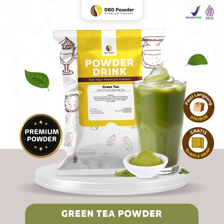 Bubuk Minuman Green Tea - Powder Green Tea