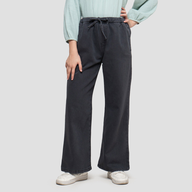 Nevada Plain Kantong Celana Denim Anak Perempuan 123079526
