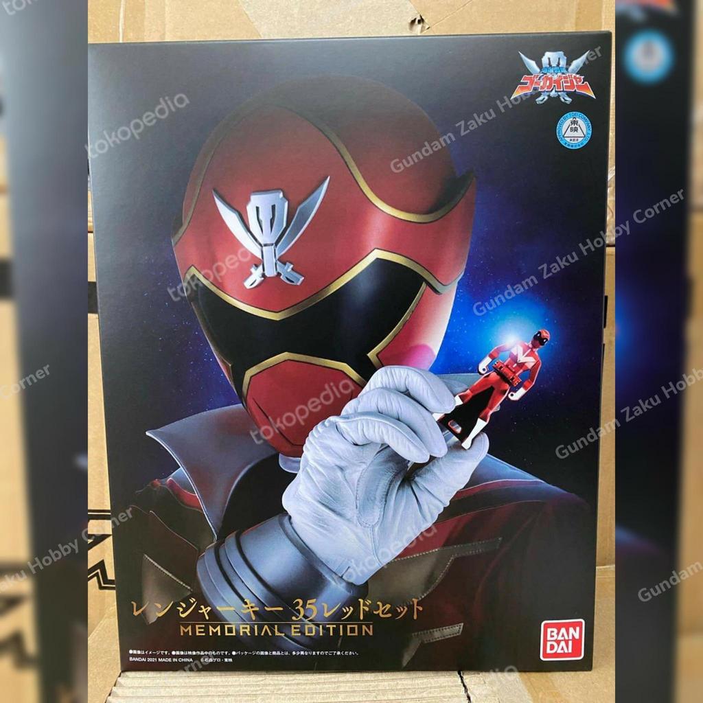 DX RANGER KEY 35 RED SET MEMORIAL EDITION KAIZOKU SENTAI GOKAIGER