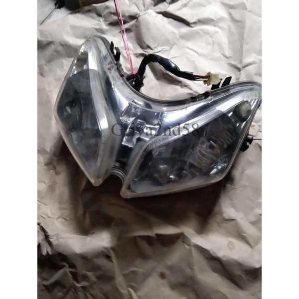 reflektor lampu depan vario 110 karburator original
