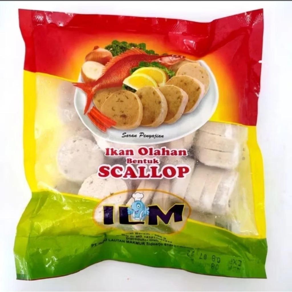 (KHUSUS PULAU JAWA) ILM PREMIUM SCALLOP 500gr / ILM PREMIUM / AYU PUTRI FROZEN FOOD Daging Makanan