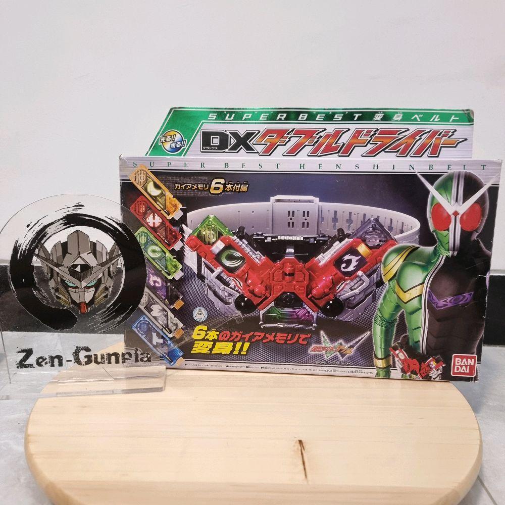DX Super Best Double Driver BANDAI Kamen Rider Double W Cyclone Joker W Driver Gaia Memory