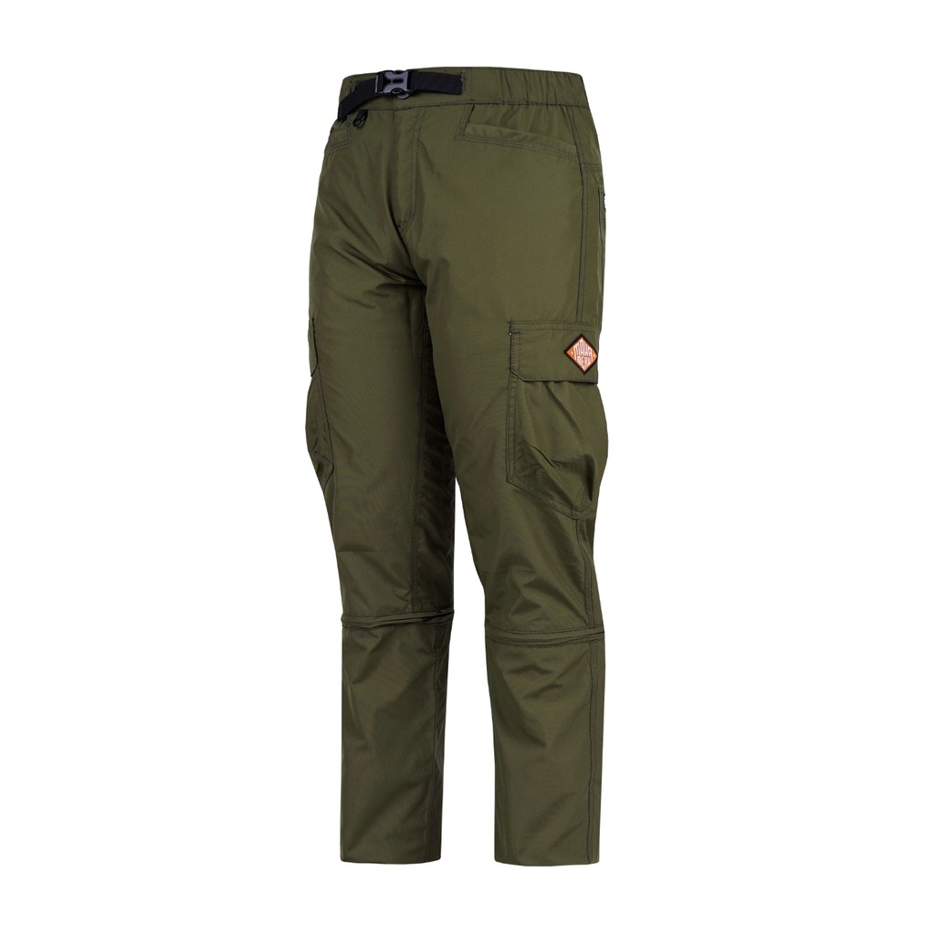 Mahameru Celana Outdoor Sport Sambung Convertible Ergonomis dengan Resleting Lutut & Saku Cargo Velc