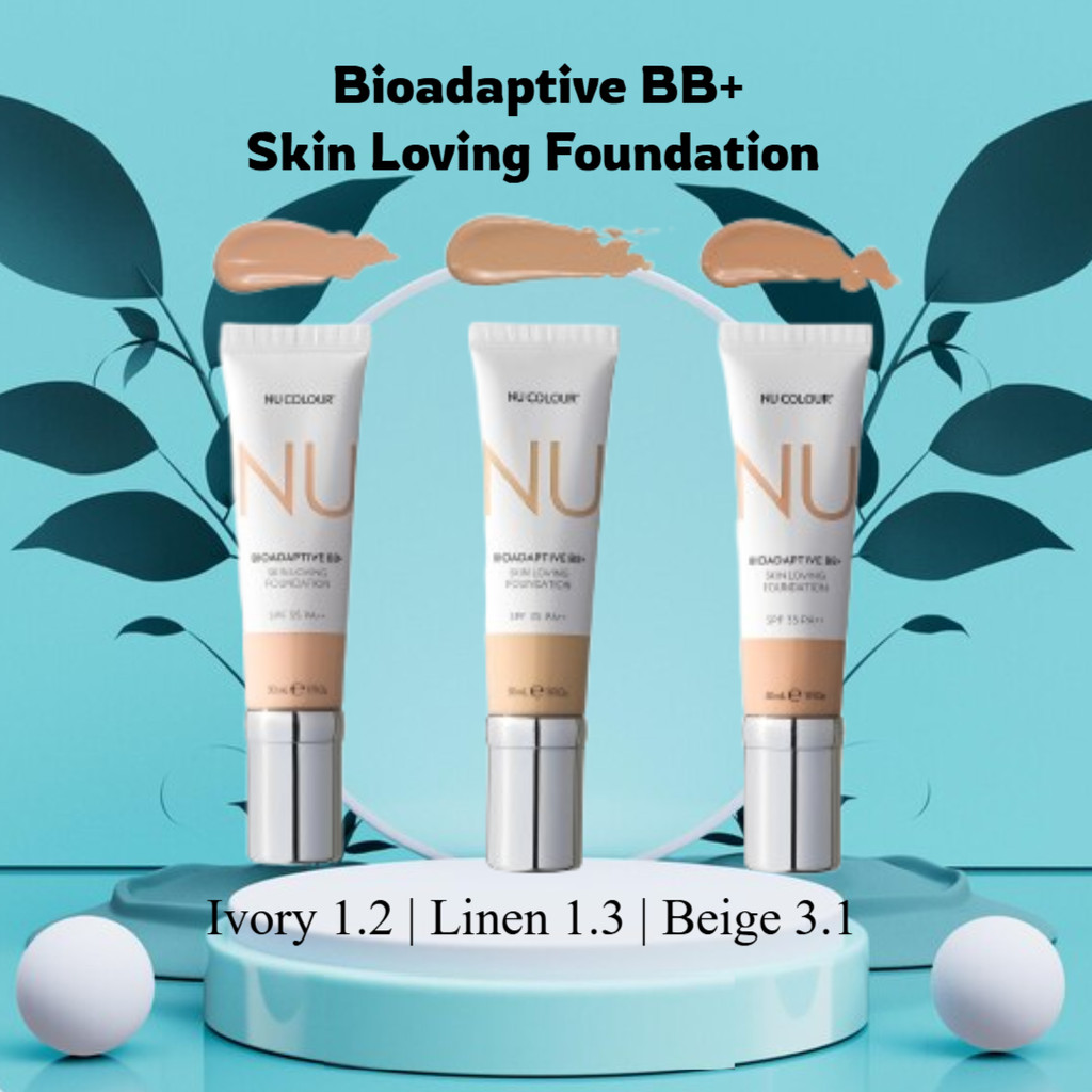 [ PROMO MENARIK ] Bedak Cair Foundation BB Cream Nu Colour Skin Loving NU skin / Pilihan Warna Ivory