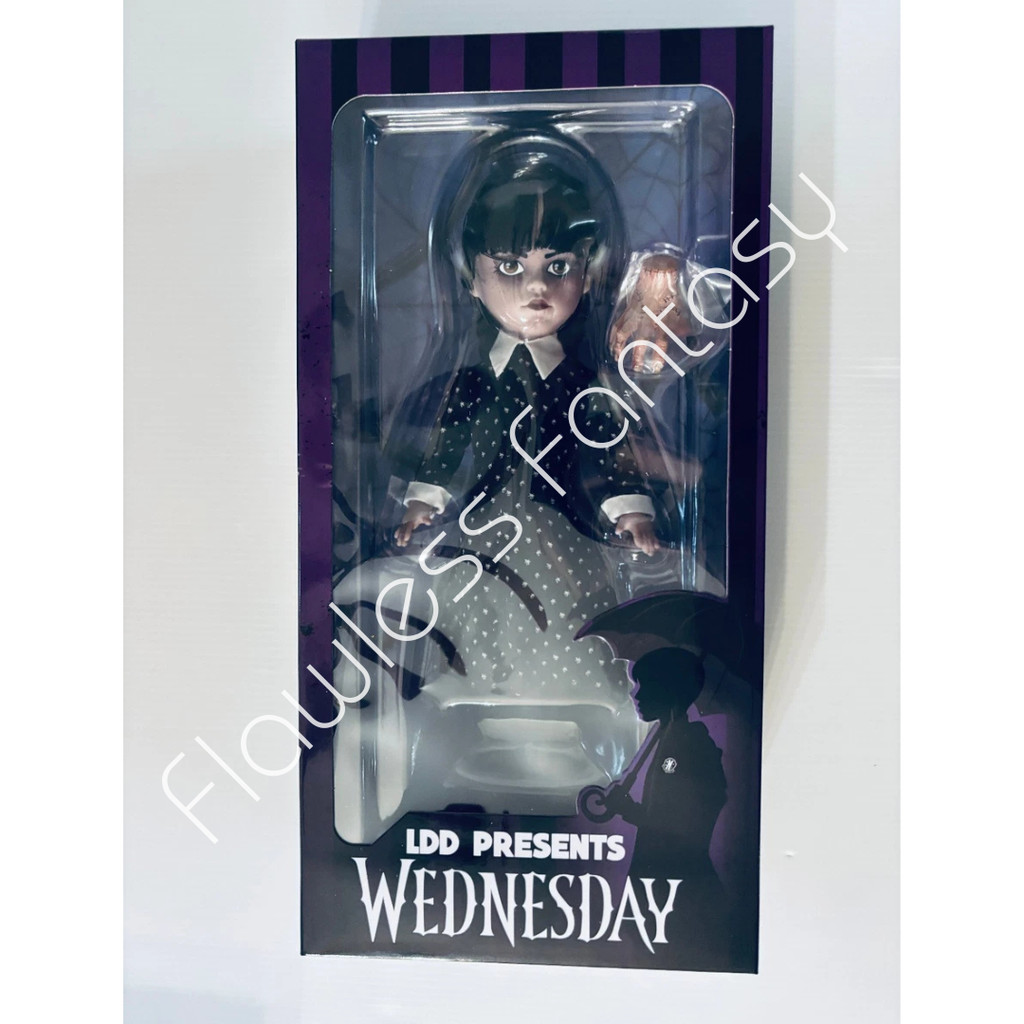 Living Dead Dolls LDD Mezco Toys Wednesday Addams Action Figure