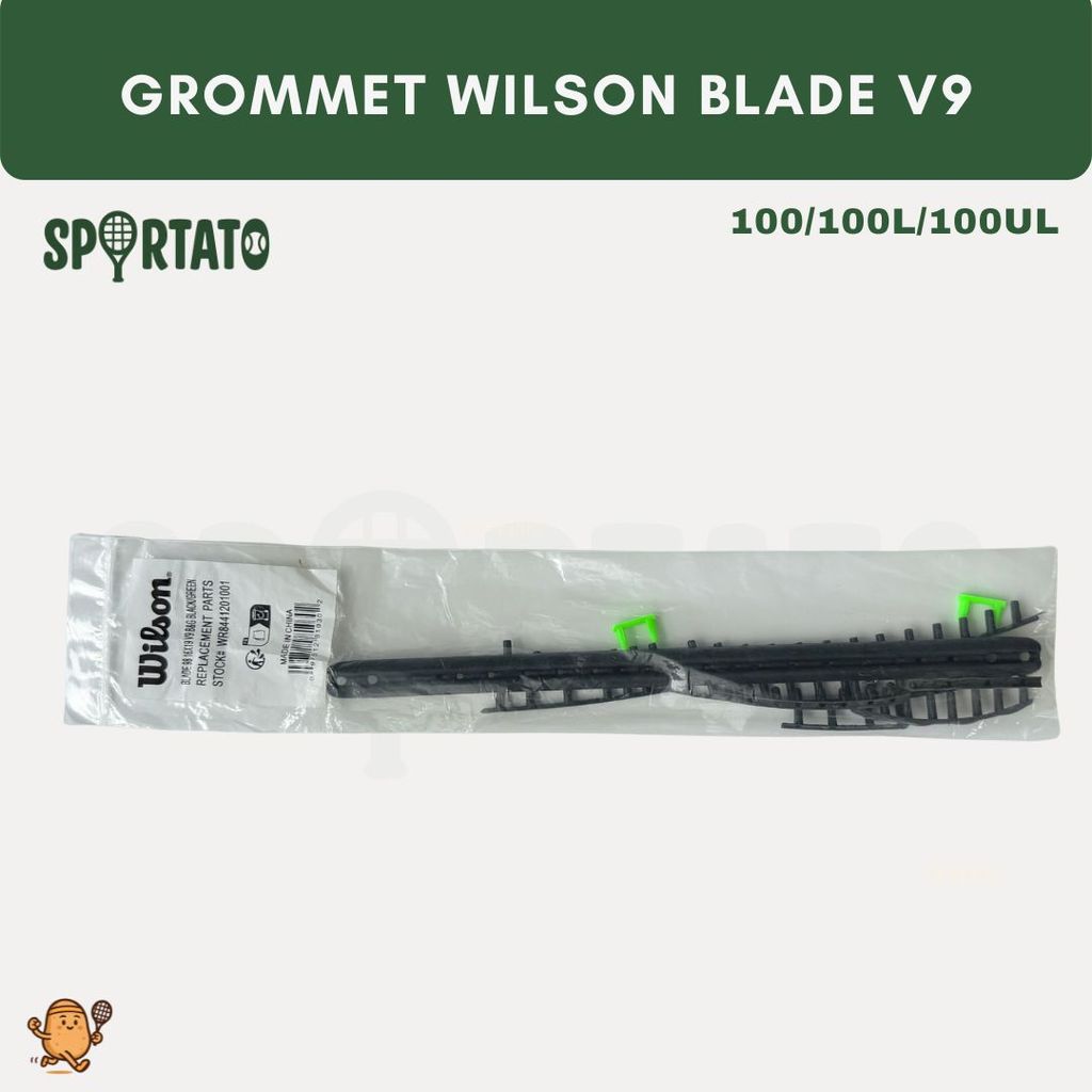 Grommet Wilson Blade V9 100/100L/100UL | Black Green | Bumper & Grommet Set Replacement Parts