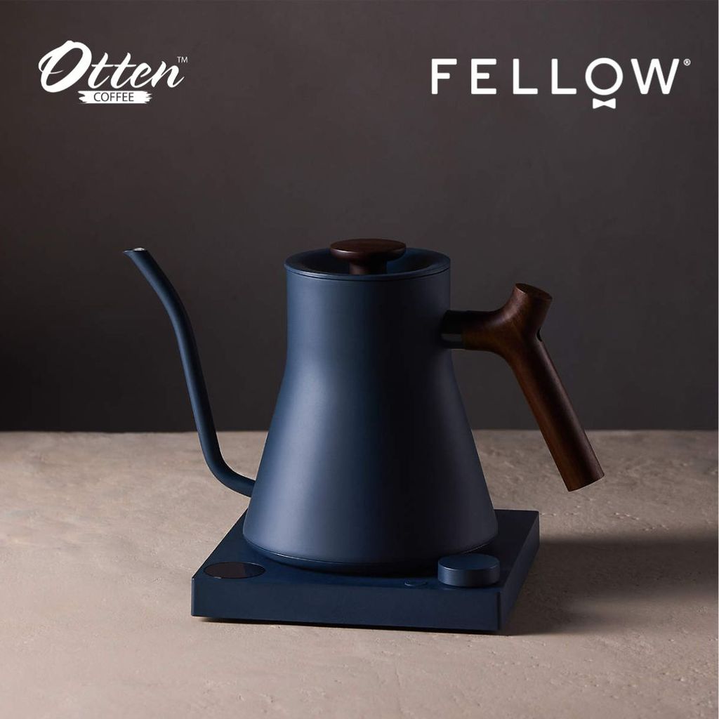 Fellow - Stagg EKG Pro Electric Pour Over Kettle (Stone Blue with Walnut Handle)