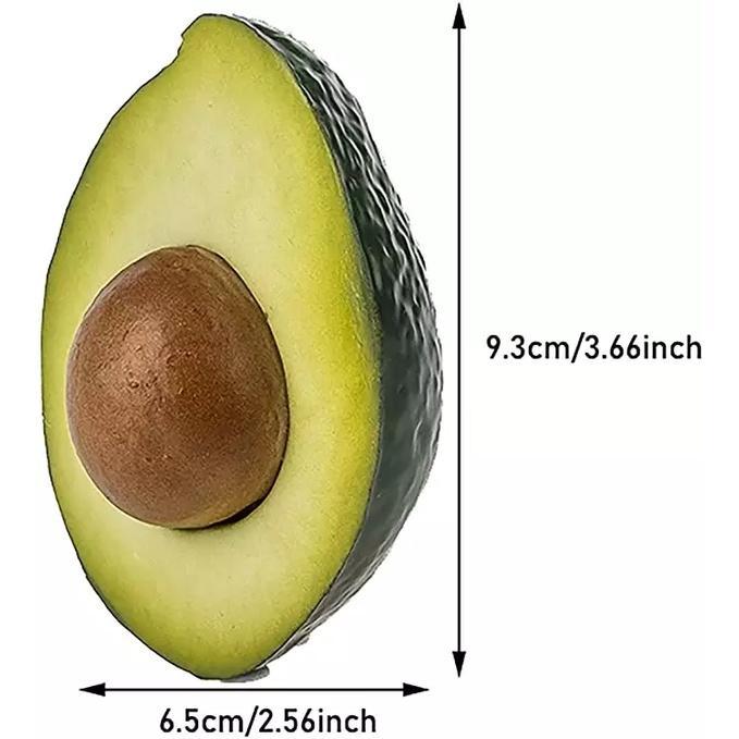 Props Properti Foto Produk Avocado Artificial - Buah Alpukat Palsu - 1 pcs