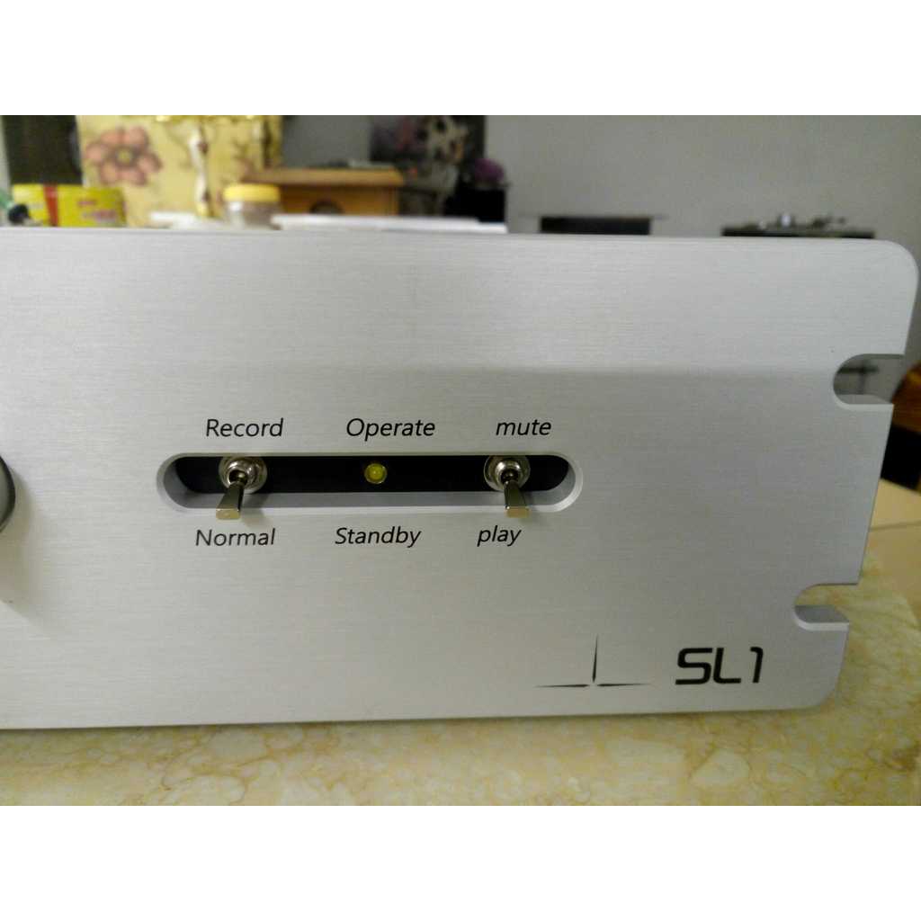 Full aluminium CAT SL-1 SL1 Tube Pre-amplifier Preamp amplifier DIY chassis with knobs
