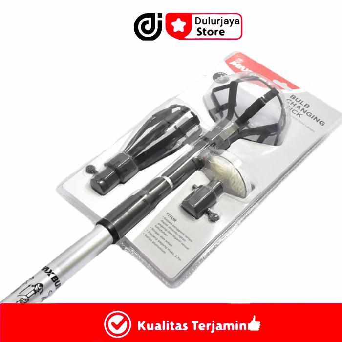 Krisbow Tongkat Aluminium Pengganti Lampu - tongkatnya aja