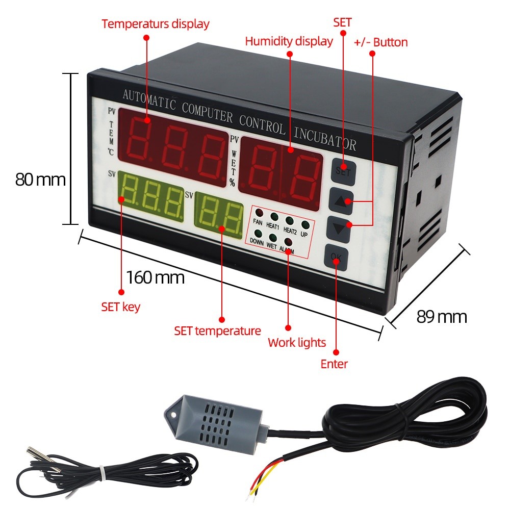 Inkubator Controller XM-18 / Automatic Computer Control Incubator XM18 / Mesin Tetas Telur / Egg
