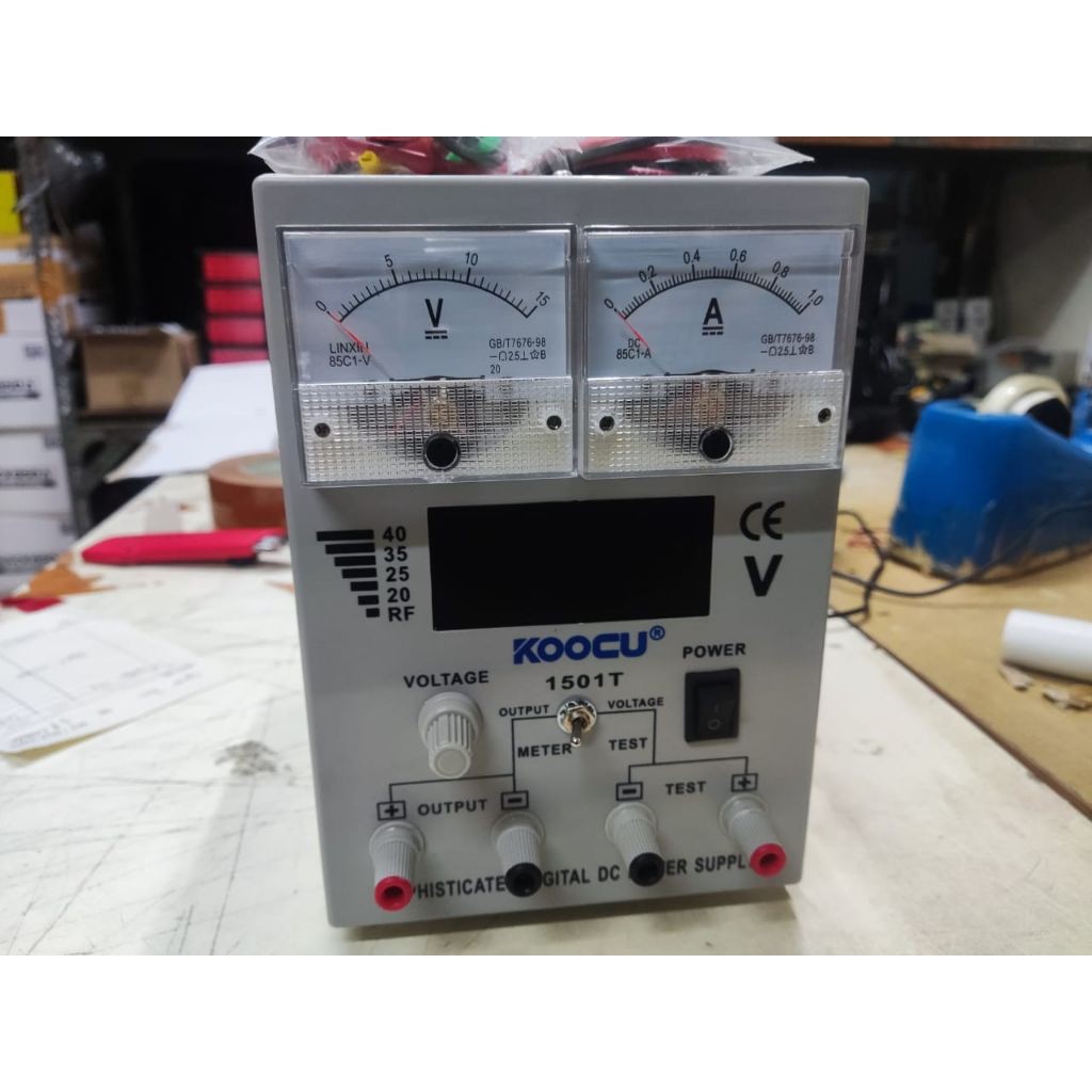 DC POWER SUPPL ANALOG KOOCU 1501T 1A 15V/POWER SUPPLY ANALOG KOOCU 1501T