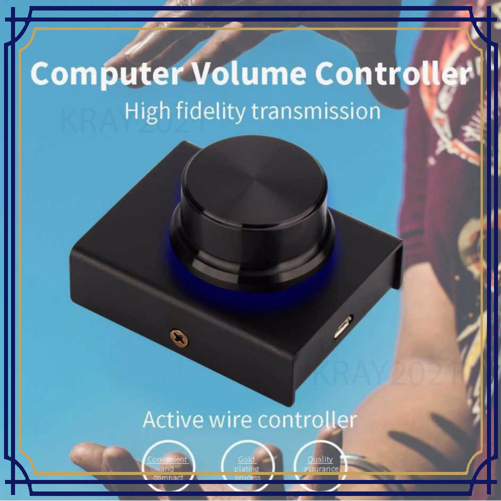 Computer Volume Digital Line Control PC Speaker USB Plug IT467
