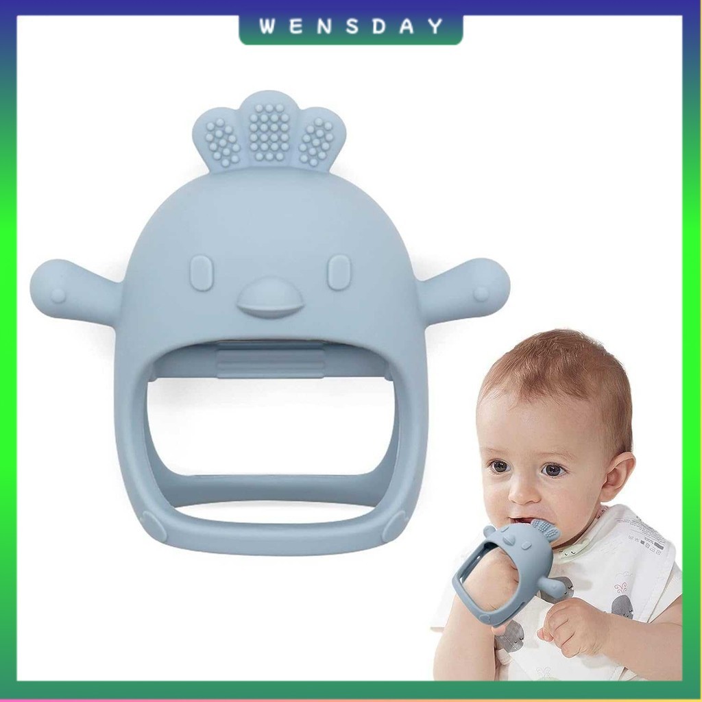 Baby Teether Toys Silicone Chewable Hand Breast Feeding - PL10