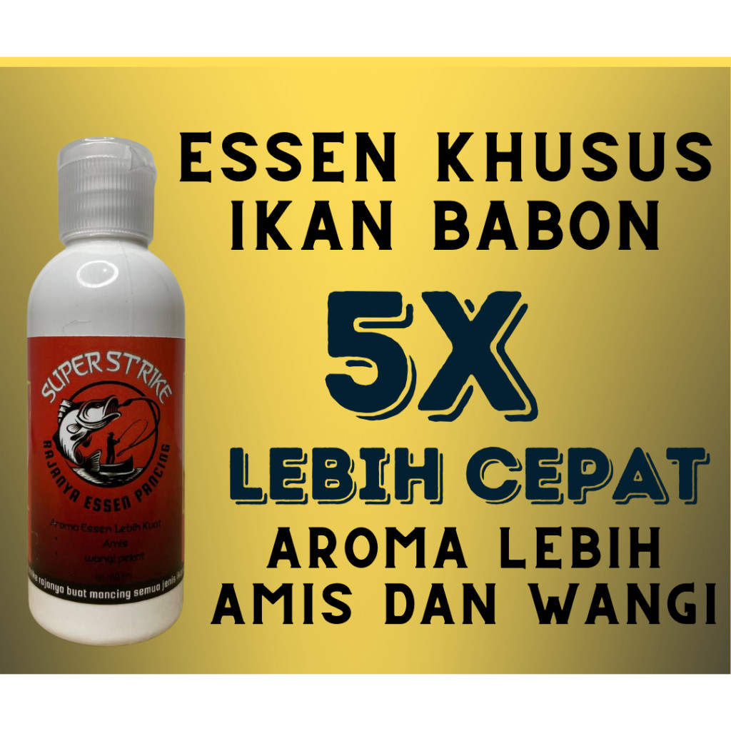 Umpan Pancing Essen Super Strike S.P Cocok Untuk Segala Jenis Ikan Terbaik Aroma Gurih & Amis Cocok 