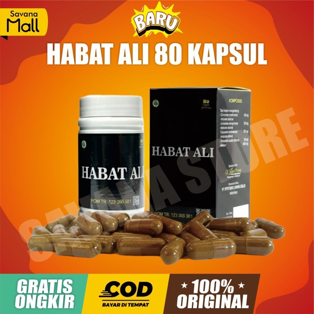 READY STOCK | Kapsul Habat Ali Asli Pitutur Luhur | AGEN RESMI JAMU JIMAN DAN HABAT ALI HERBAL KAPSU