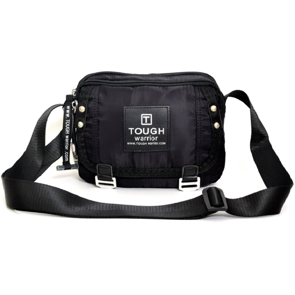 TAS TOUGH WARRIOR SELEMPANG BAHU PRIA  & WANITA IMPORT 6125 (BISA COD) Bahan Tebal Anti AIR