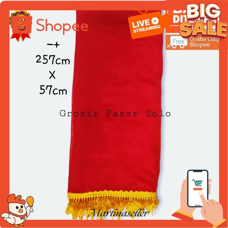 Sampur Tari Dewasa / Sampur Gandrung Besar / Sampur Gandrung Dewasa / Sampur Tari Remo Dewasa / Samp