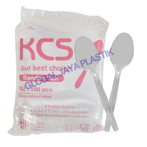 Sendok Teh Plastik KCS