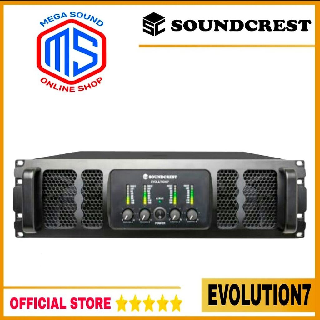 Power Amplifier Soundcrest Evolution7