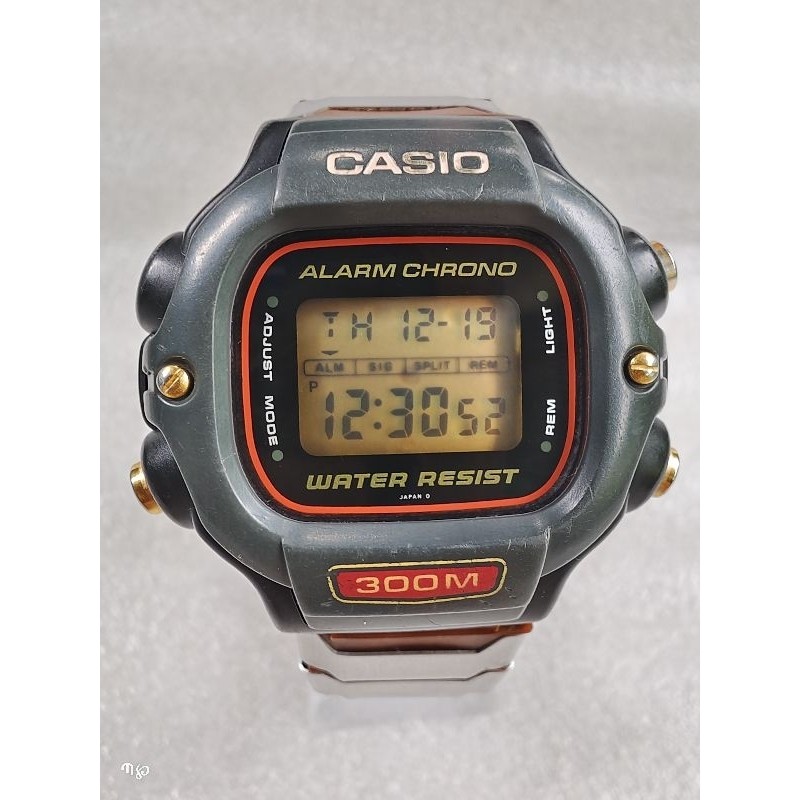 AP Jam Tangan Casio DW-340 DW 340 DW340 Original Asli Gold Edisi TERLARIS