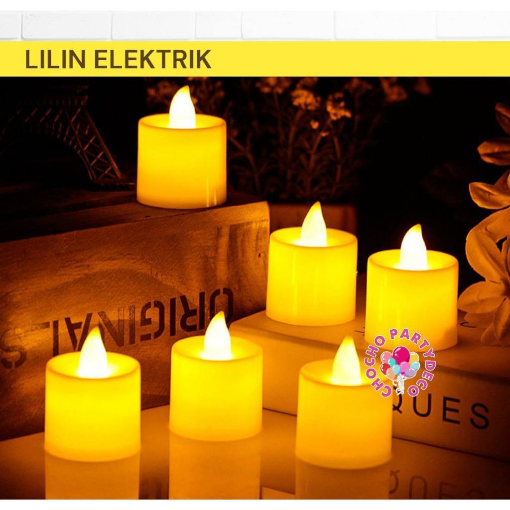 Lilin ELEKTRIK / Lilin Led Elektrik / Lilin Hias Natal