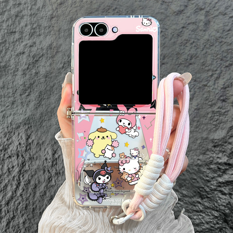 [PROMO 2PCS CUMA 150RB] Ready Softcase TPU Casing Lipat Lucu Case Samsung Z Flip 7 soft case lucu da