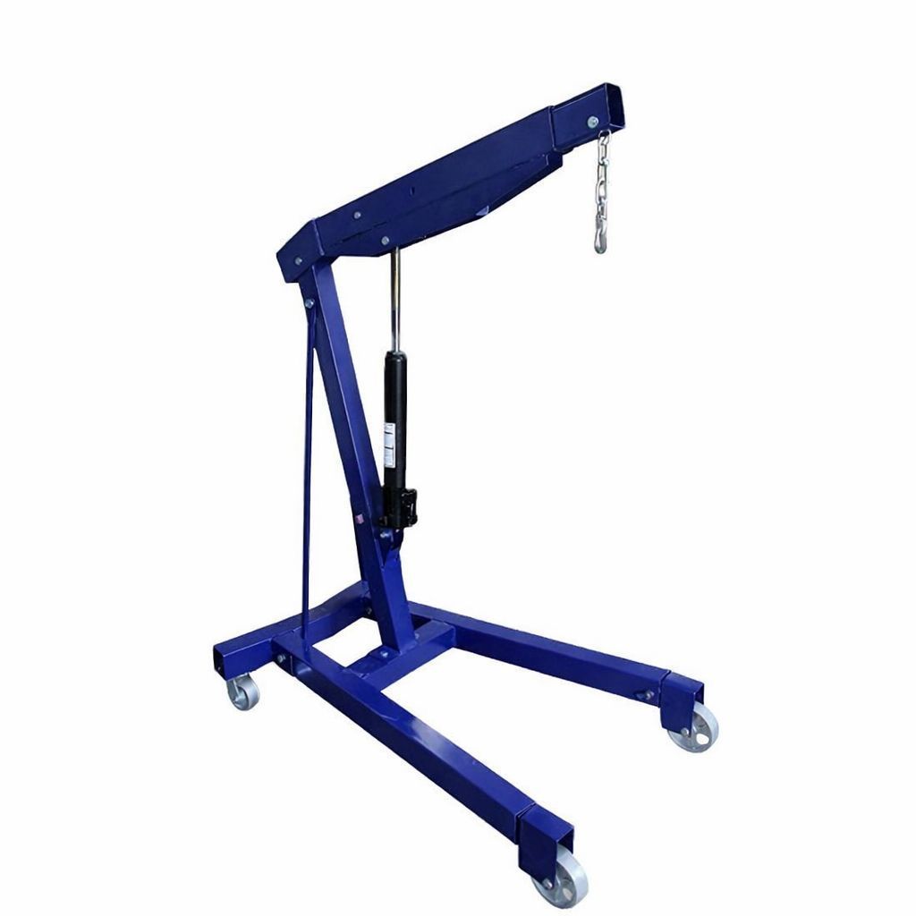 Mollar Engine Crane 3 Ton Pengangkat Mesin Hydraulic Shop Crane Hoist