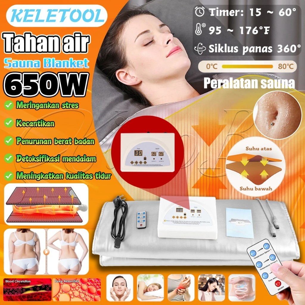 Alat Mandi Uap Alat Sauna Room Pembentuk Kecantikan Pereda Stres Tingkatkan Kualitas Tidur Sauna Bla