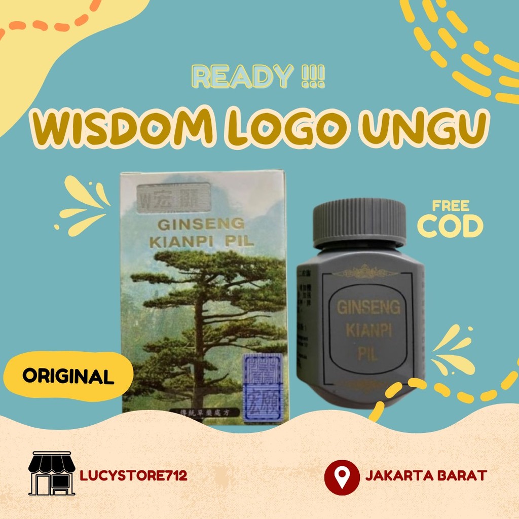 ALL RAEDY CUMA DI SINI YANG ORIGINAL  ISI 60PCS  APOTIK FARMA All Ready Kapsuma ginseng  ~ BISA COD 