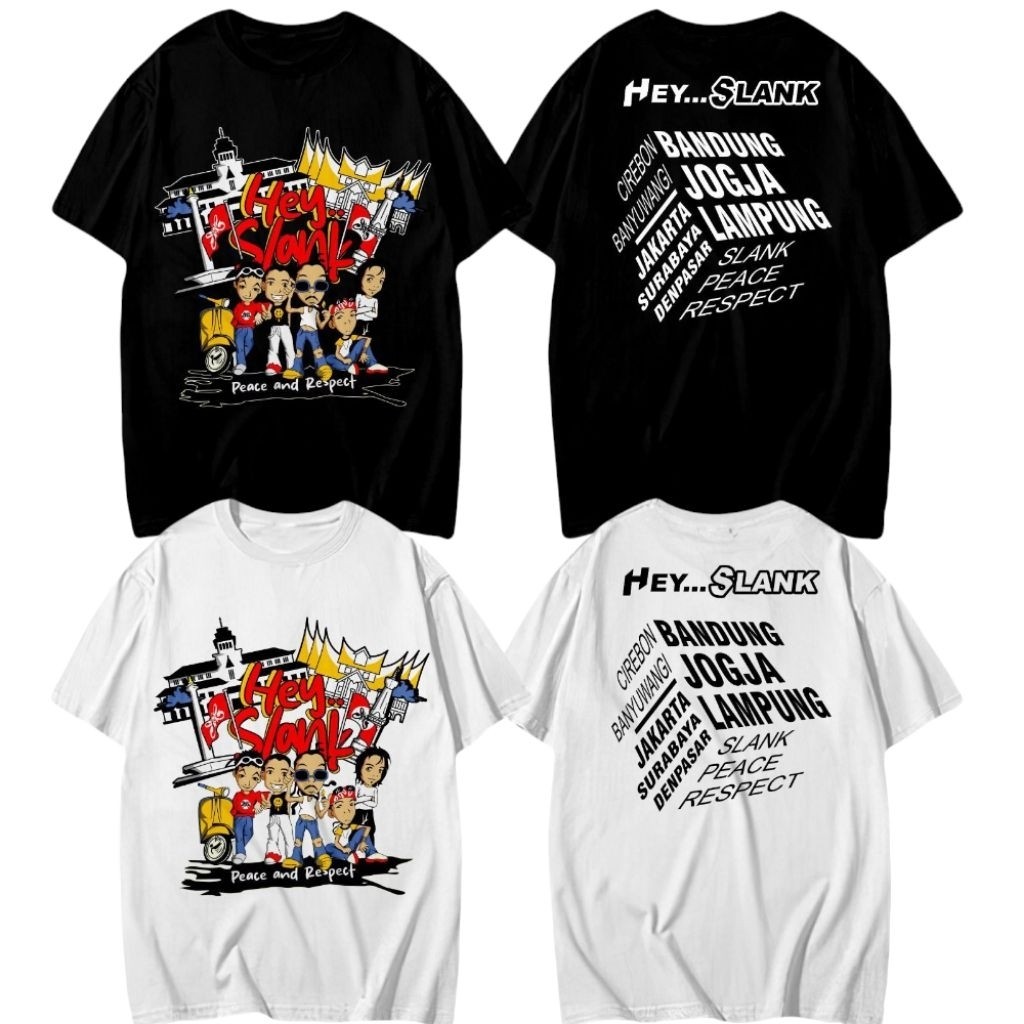 Kaos Slank HS Brani Beda Tour - Kaos Slank - Kaos Slankers - Slank Store