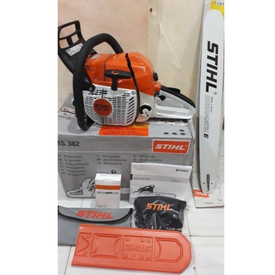 Mesin Chainsaw STIHL MS 382 / Stihl MS382 komplit bar 25 inch rantai | L1