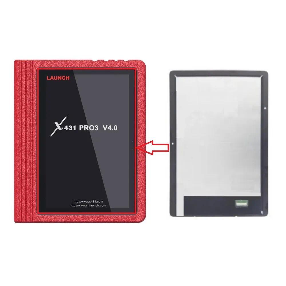 10.1 in LCD For LAUN X-431 PRO3 V4.0 splay With Tou panel gitizer Assembly