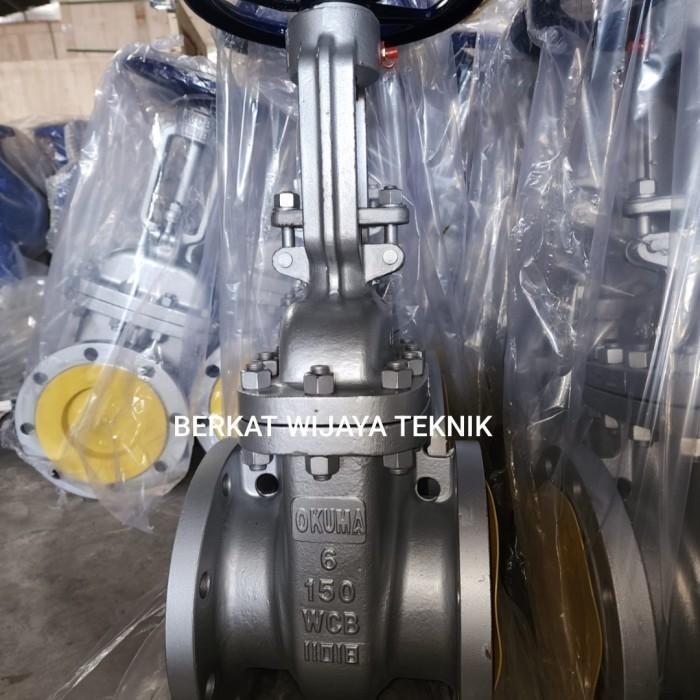 OKUMA gate valve 2 1/2" (DN 65) ansi 150 WCB 2,5" inch