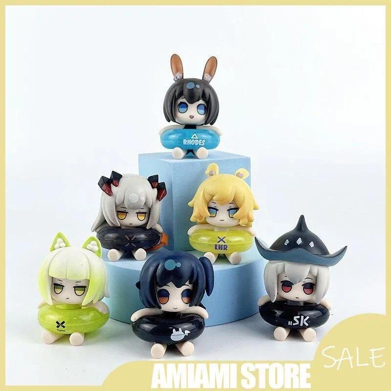 Game Arknights Blind Box Ska Kal'tsit Amiya Ada Closure ur Saria Action Figure Model Desktop Decorat