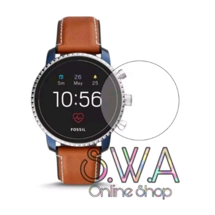 Anti Gores Kaca Tempered Glass Fossil Q Explorist HR Gen 3 Smartwatch