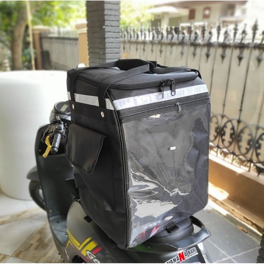 Tas GrabFood. Tas Delivery Anti Air. Tas Punggung Murah. Tas Gojek. Tas Motor