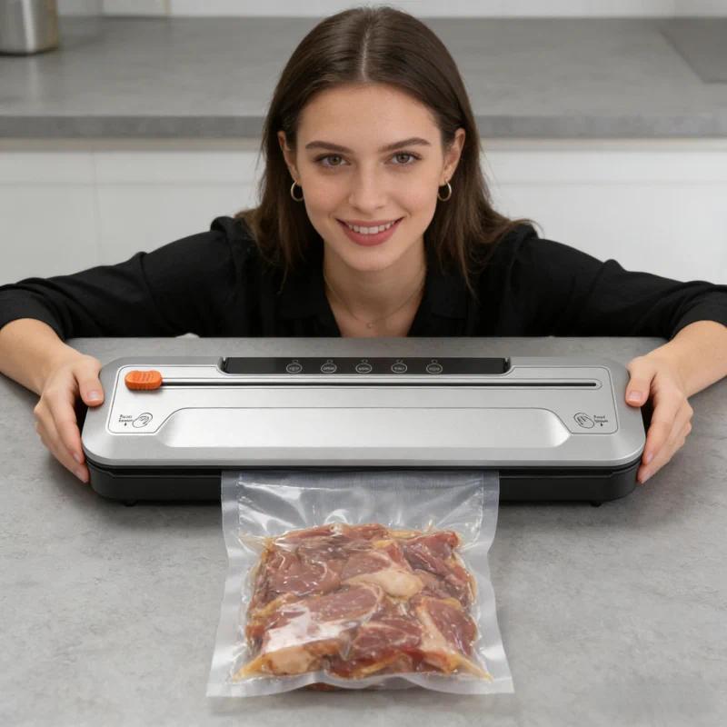 Fully Automatic Household Vacuum Sealer Packaging Maine Small Fresh-Keeping Sealer Plastic Sealer Va