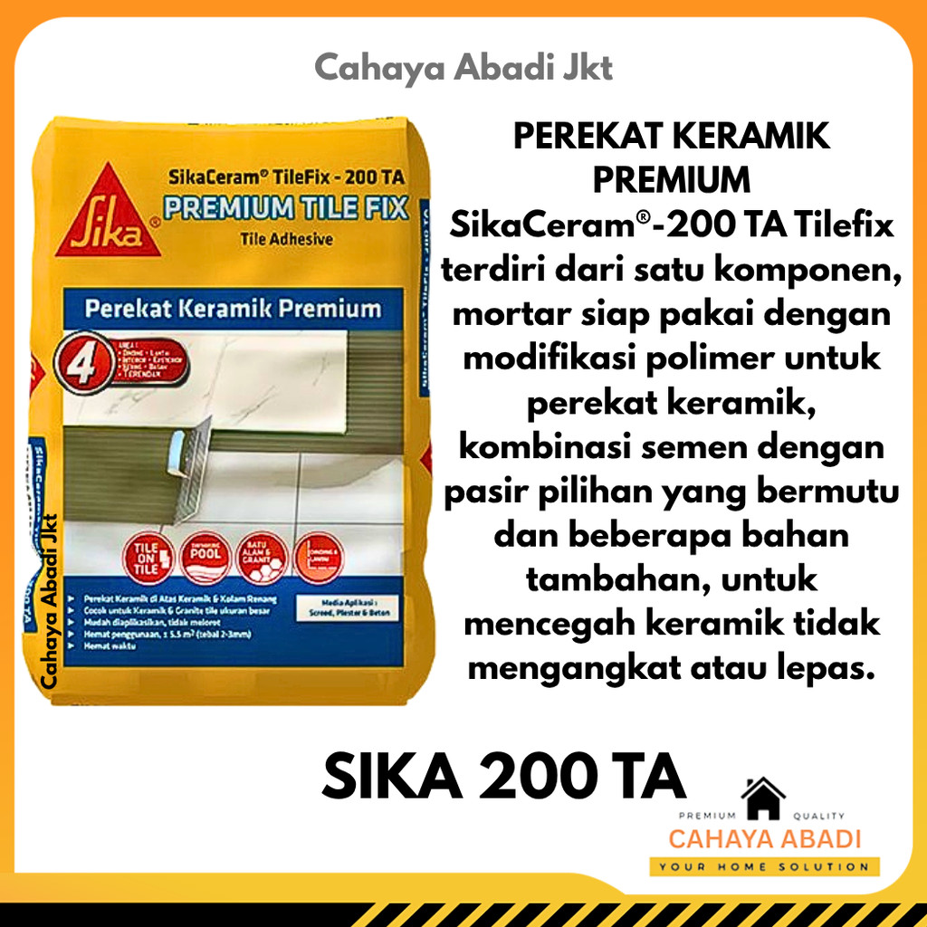 SIKA TILEFIX 200TA SIKA CERAM 200TA 25KG