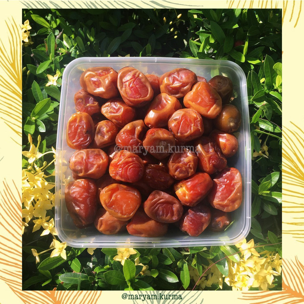 Kurma Sukari Alqassim 1 kg | Libya 1kg | Free Bubble & kardus| Kurma Sukkari Medan | Raja Kurma