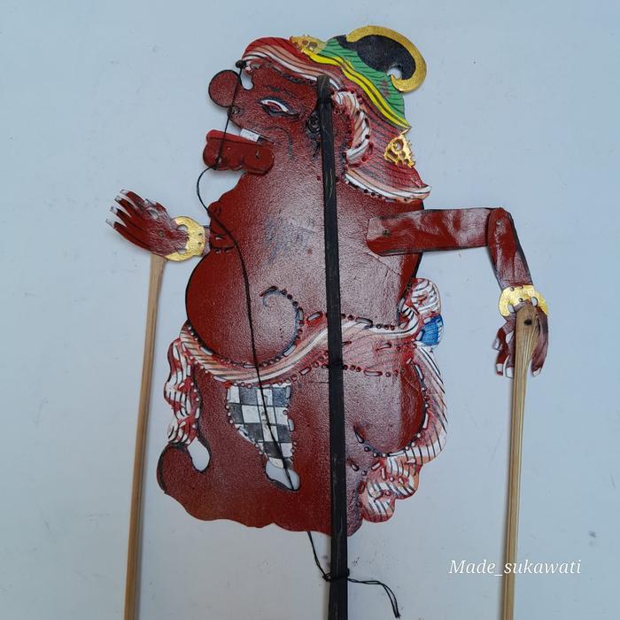 Wayang kulit bali tokoh Delem Sangut Malen Merdah - Merdah