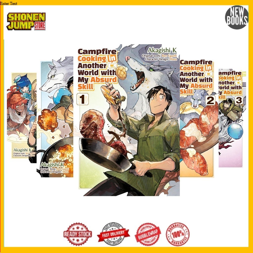 Campfire Cooking in Another World with My Absurd Skill (Manga) (10 book series)
