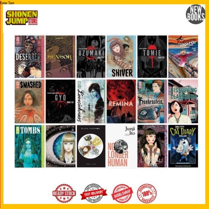 junji ito manga (English)