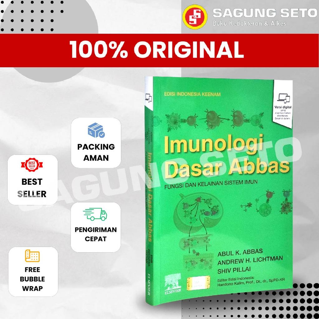 BUKU IMUNOLOGI DASAR ABBAS EDISI 6 ELSEVIER