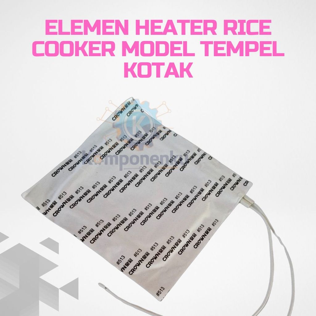 Elemen Pemanas Magic Com Tempel Model Kotak