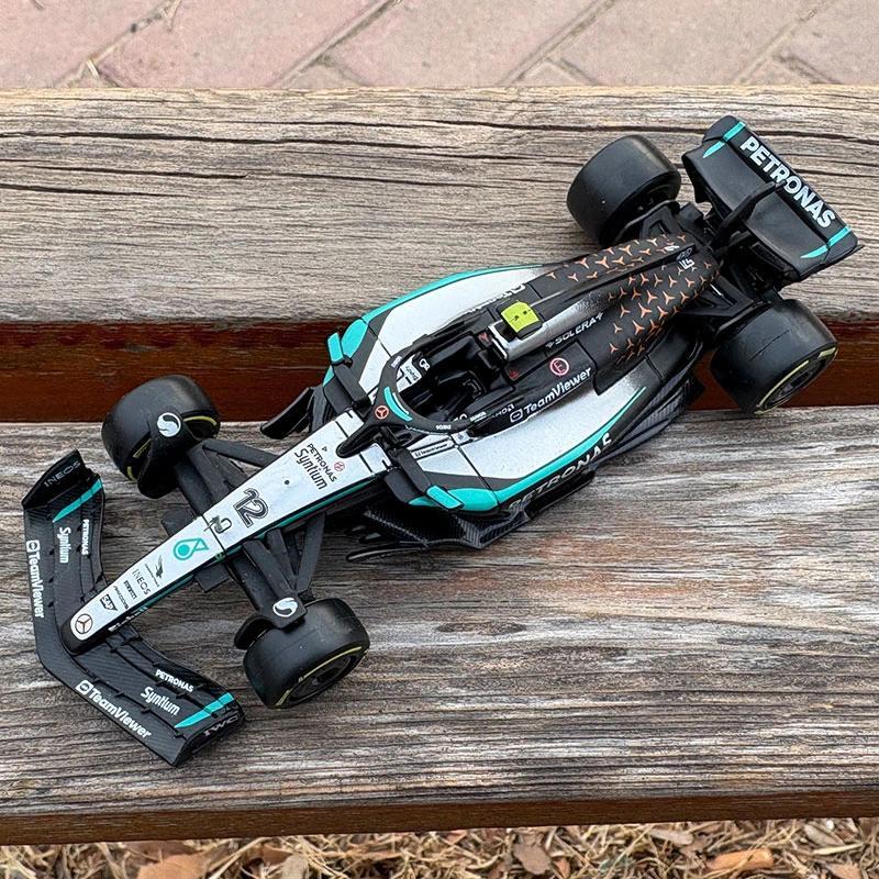 Bburago 1:43 Mercedes-amg F1 W16 W 16 #12  #63  George Rus-sell  2025 Racing Car Model Toy Collectio