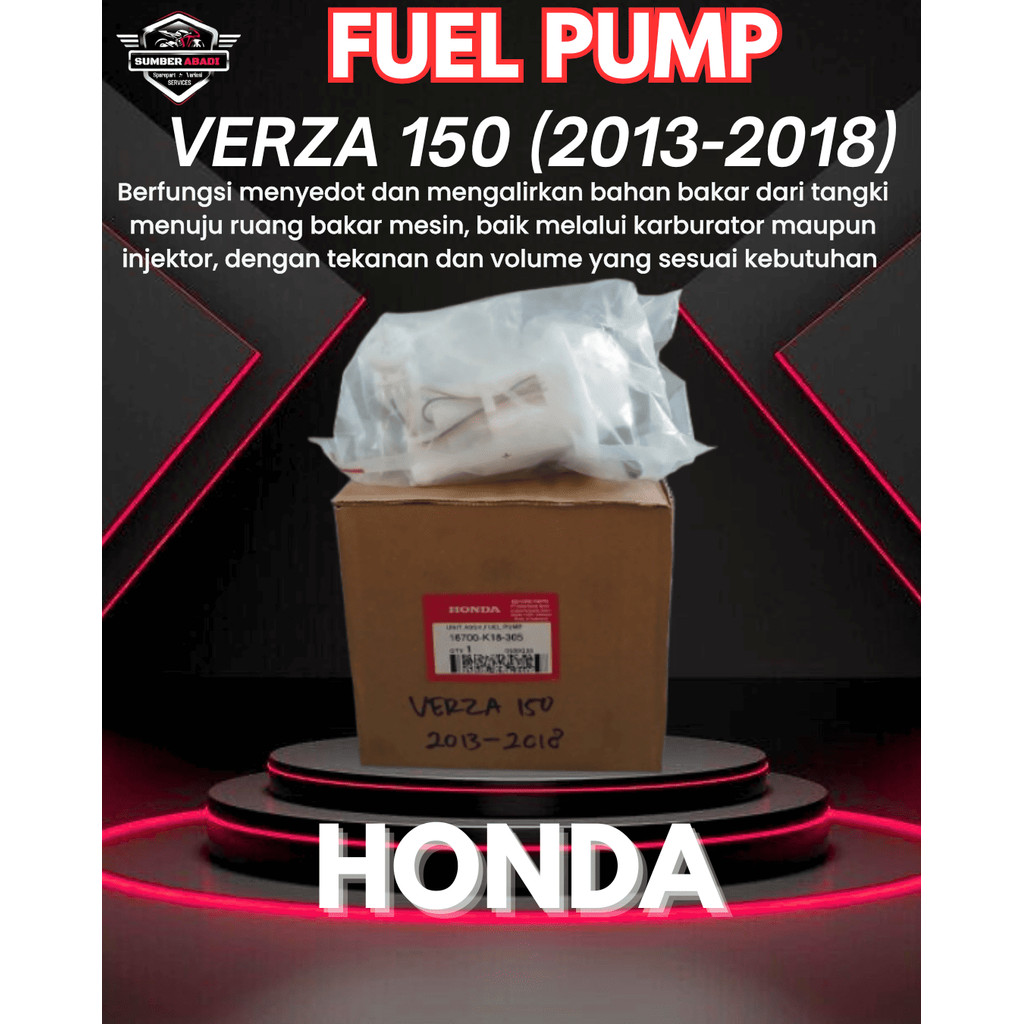 Honda Fuel Pump Verza 150 (2013-2018) K18-305