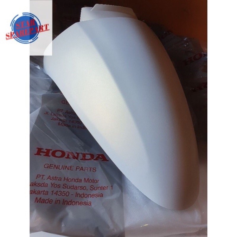 spakbor depan scoopy k2f putih dop original slebor depan scoopy new 2021-2022 original putih dof