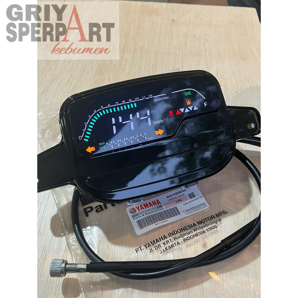 SPEEDOMETER DIGITAL LENGKAP KABEL KILOMETER YAMAHA FIZR F1ZR FORCE 1
